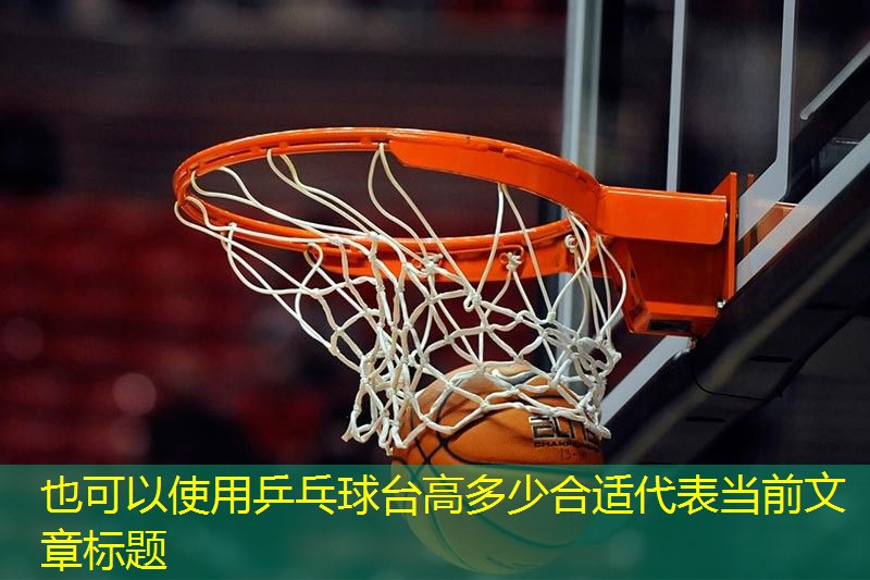 乒乓球台高多少合适